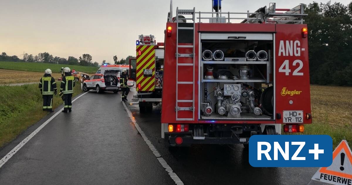 Angelbachtal Vollsperrung Nach Schwerem Unfall Auf Der B Nach