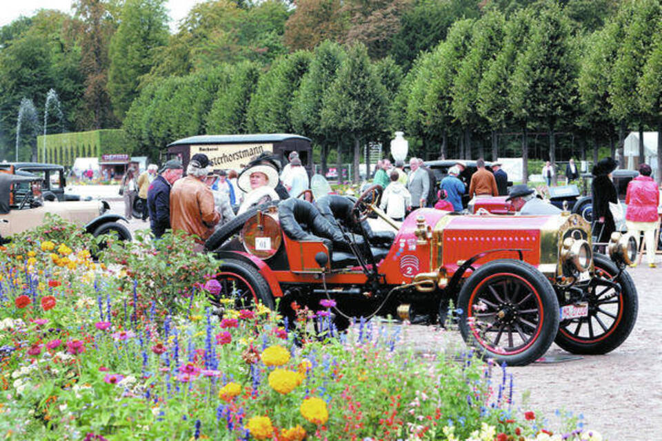 Concours d'Elegance in Schwetzingen Ein Stelldichein seltener