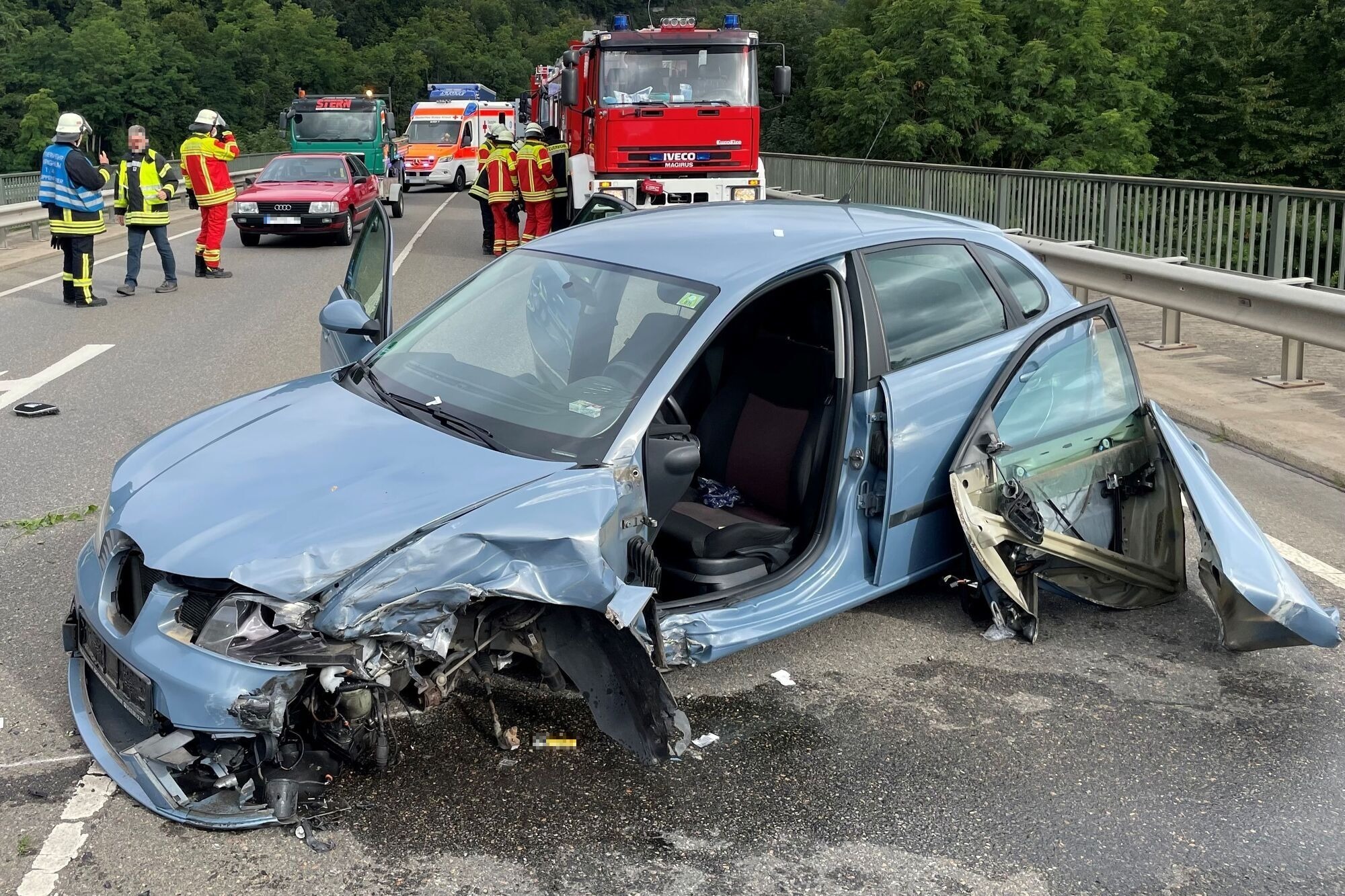 Am Schnellsten Unfall B37 Gestern