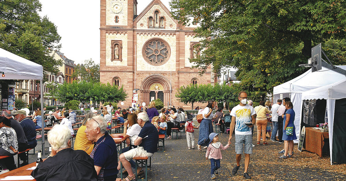 Weststadtfest “Light”: Good atmosphere even without live music – news from Heidelberg