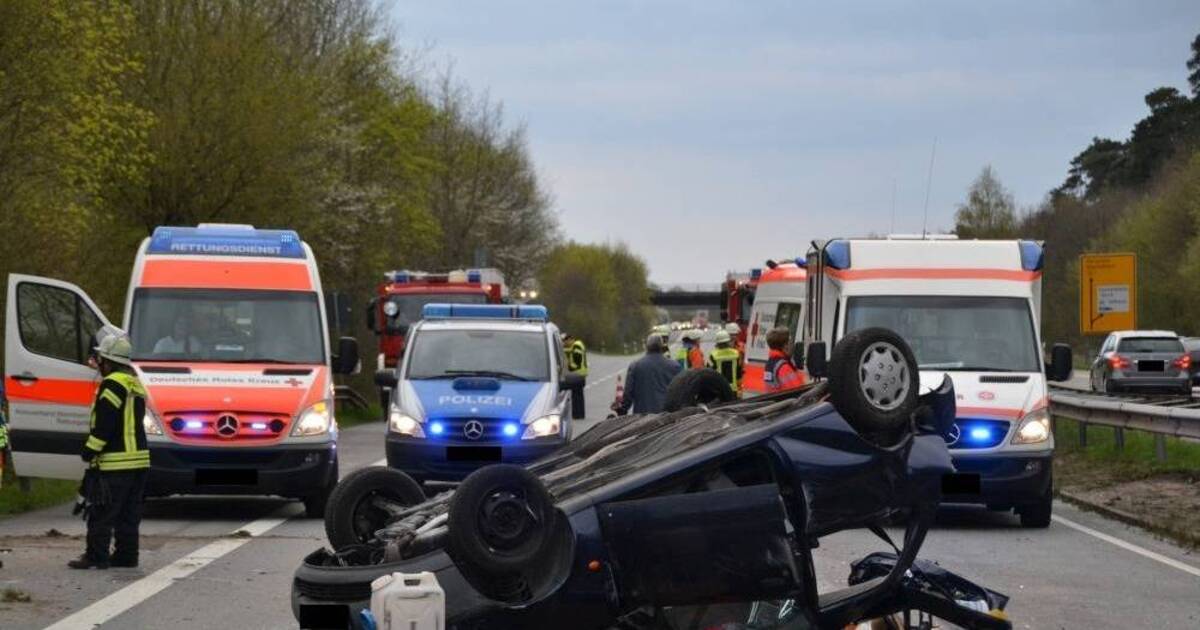 B 36: Schwerer Unfall An Der Ausfahrt Hockenheim-Nord (aktualisiert ...