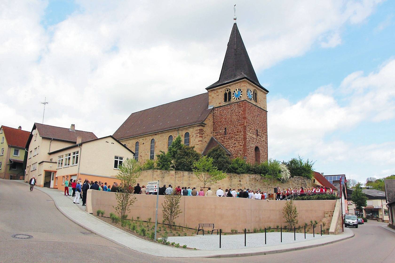 Sinsheim Eschelbach Rosselplatz Wurde Zum Schmuckstuck Sinsheim Rnz