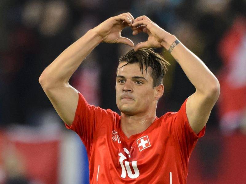 112038_1_org_fuer granit xhaka zaehlt die schweizer nationalmannschaft zu den besten der welt foto laurent gillieron