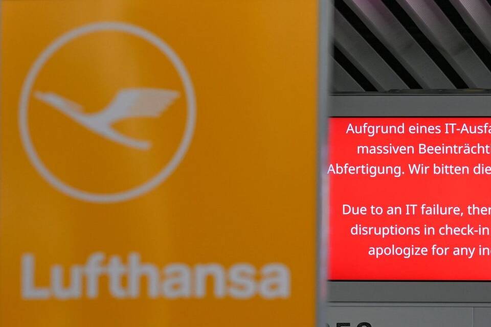 IT-Panne bei Lufthansa - Frankfurt am Main