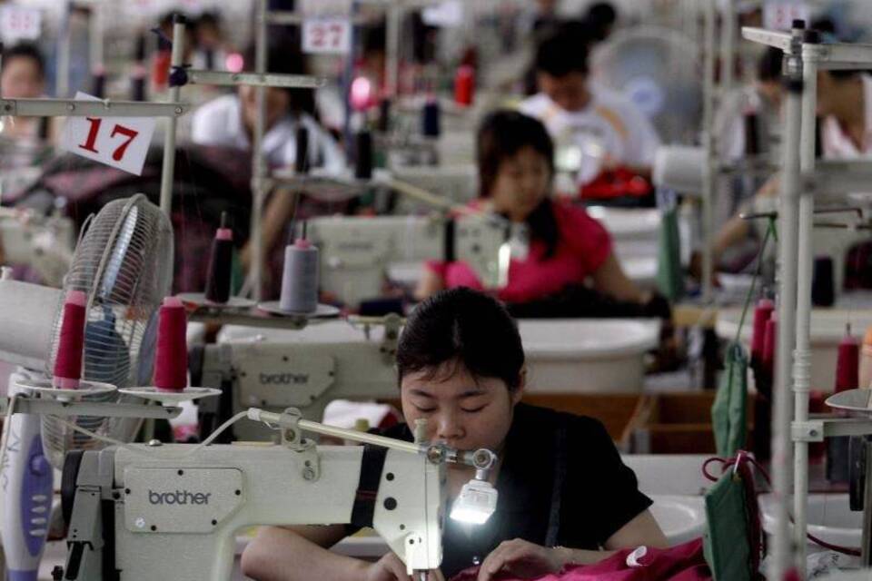 Textilfabrik in Shenzhen