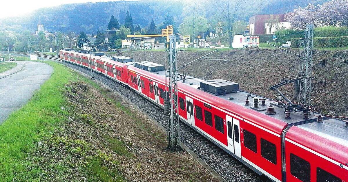 Neckargemünd Von SBahn überfahren 60Jähriger blieb