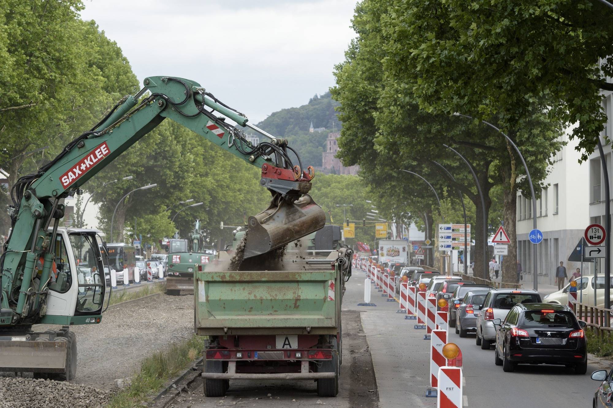 Baustellen In Heidelberg: Das Schlimmste Kommt Erst Noch - Nachrichten ...