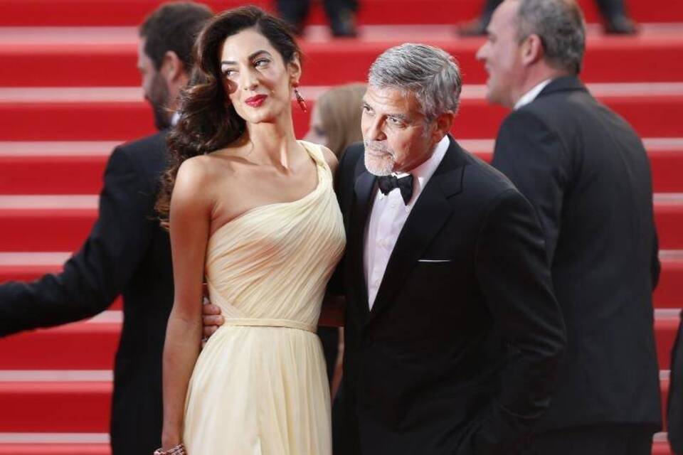 George Clooney Mit Ehefrau Amal In Cannes - Kultur & Entertainment ...