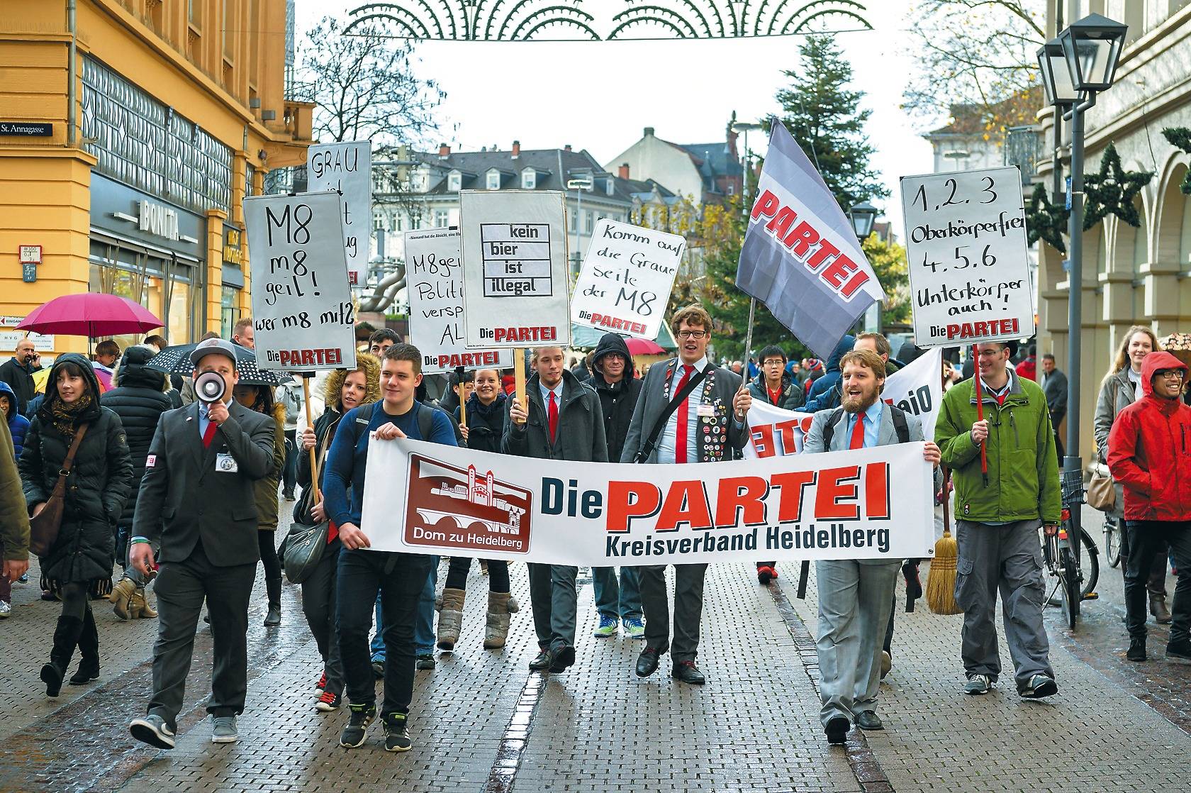 "Die Partei": "Let’s Make Heidelberg Great Again" - Nachrichten Aus ...