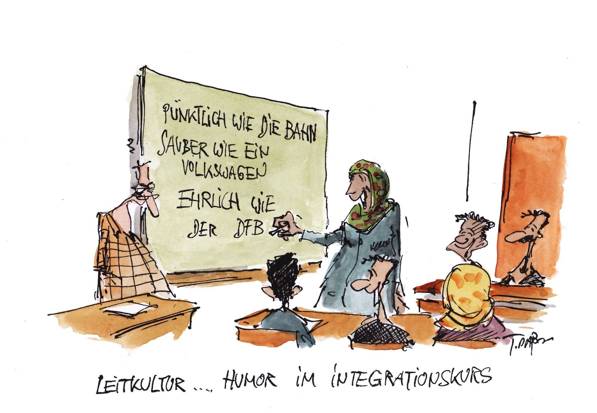 Fluchtlingshilfe Preisgekronte Karikaturen In Hardheimer Erftalhalle Zu Sehen Buchen Rnz