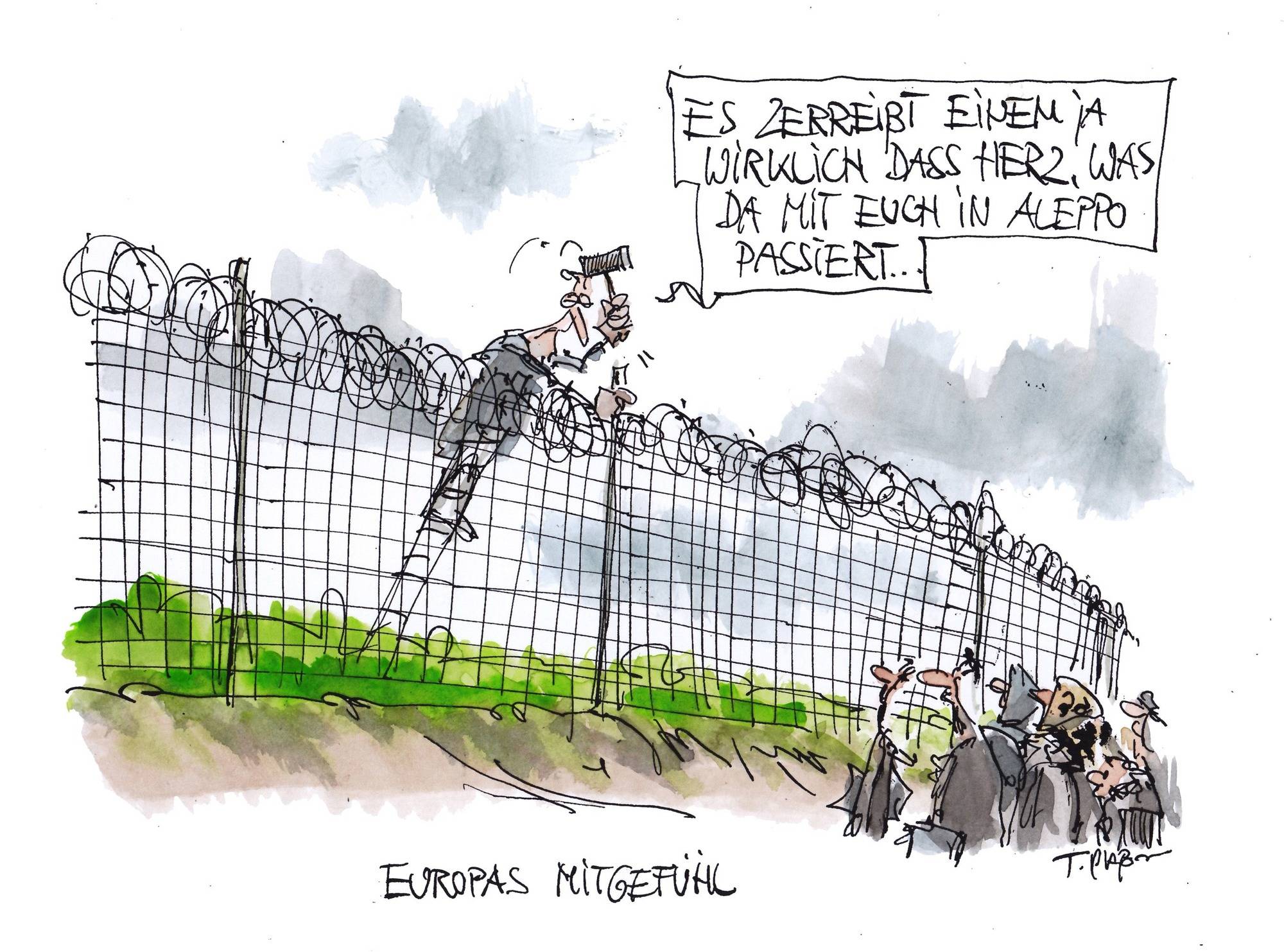 Fluchtlingshilfe Preisgekronte Karikaturen In Hardheimer Erftalhalle Zu Sehen Buchen Rnz