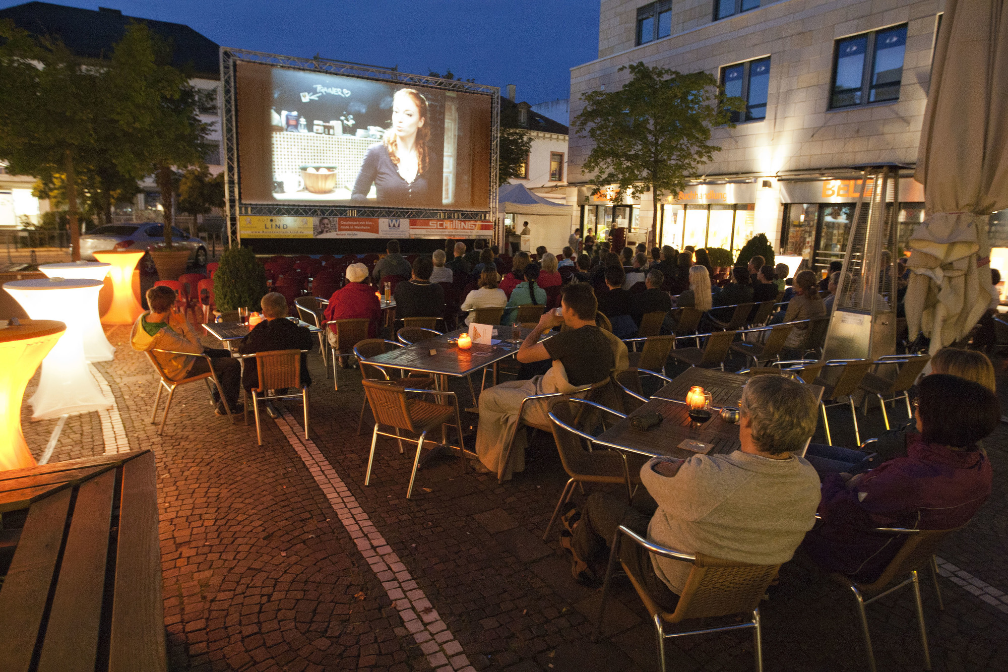 Weinheimer Sommerkino Zieht Um Das Letzte Mal Im Geheimen Garten