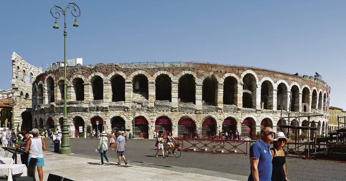 Gefühlvoll unterwegs in Verona: Wo Romeo und Julia einst den Freitod wählte...