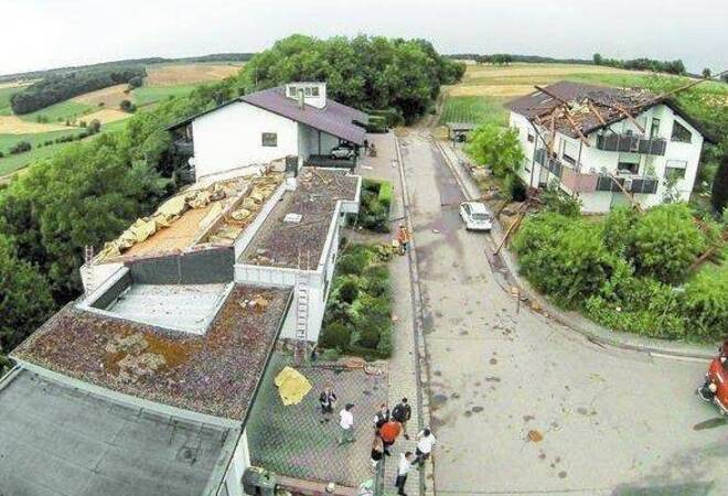 Sinsheim Rohrbach Plotzlich War Das Ganze Dach Weg Sinsheim Rnz