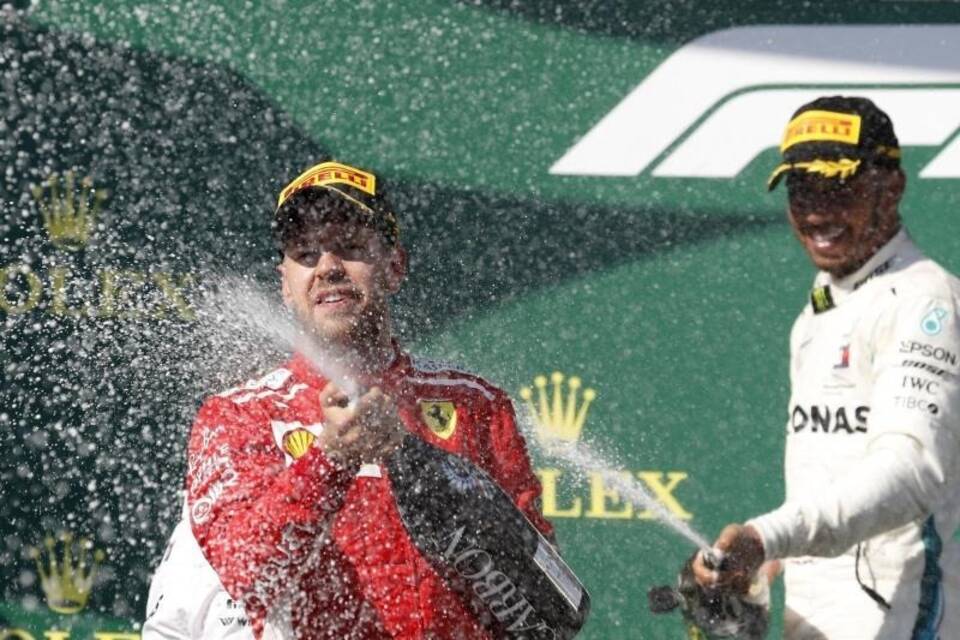 Vettel und Hamilton