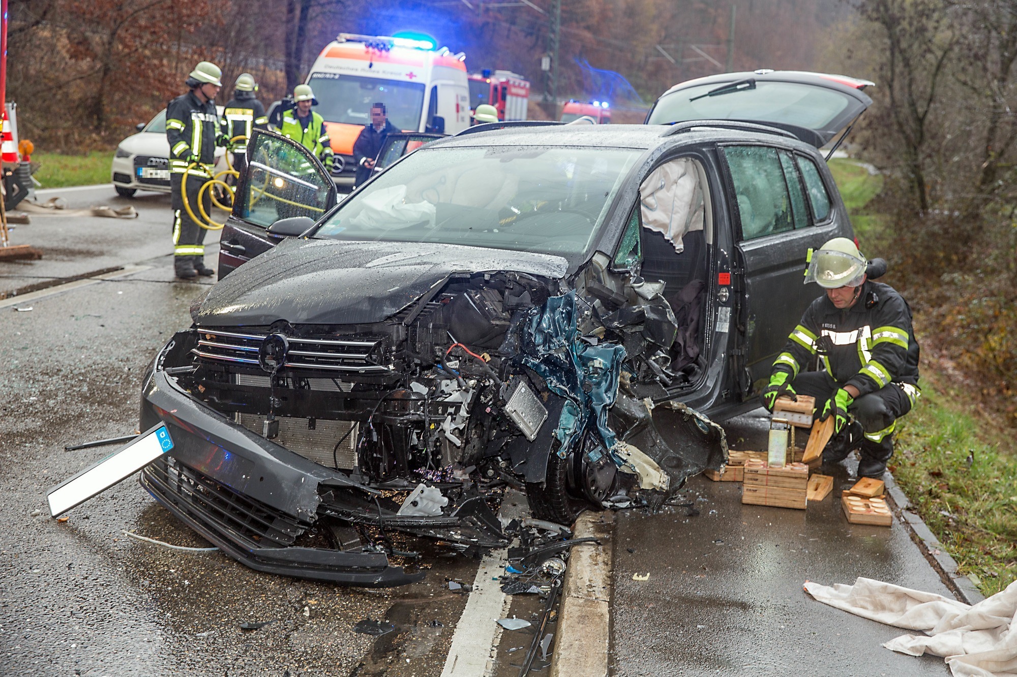 Unfall Auf Der B45 Bei Neckargemünd - Die Fotogalerie - Fotos - RNZ