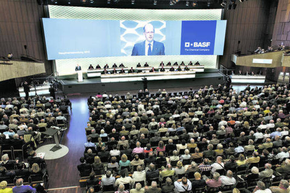 BASFHauptversammlung "Nicht irgendwie die Nummer 1 geworden