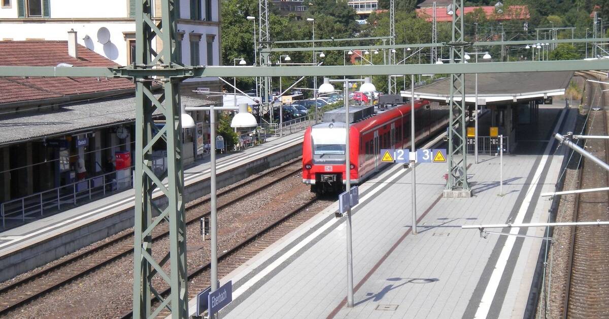 RheinNeckarOdenwald SBahn im Neckartal fährt nur noch