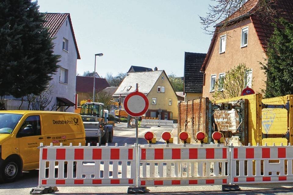 Bad Rappenau Obergimpern Sanierung Der Grombacher Straße Startete Nun Doch Sinsheim 9092