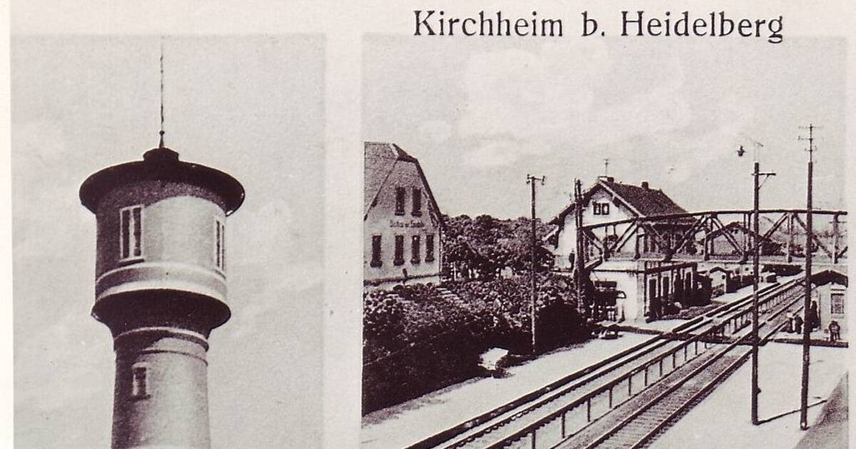 1 April 19 Heute Vor 100 Jahren Wurde Kirchheim Ein Stadtteil Heidelbergs Nachrichten Aus Heidelberg Rnz